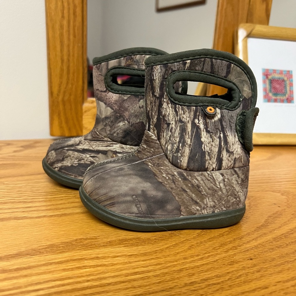 Bogs Camo Waterproof Toddler Boots